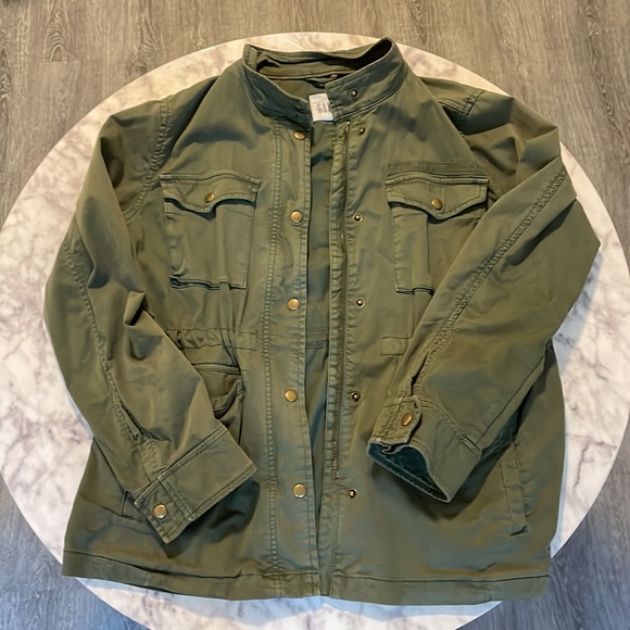 GAP, M, Green, Army Jacket - Picture 2 of 4